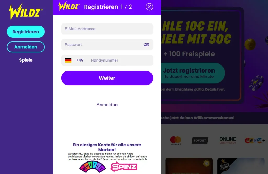 Wildz Online Casino